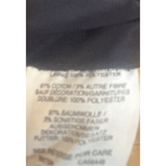 J. Crew Womens Navy Blue Sheath Dress Frayed Trim Sz 6 Classic Bodycon Boucle - Picture 11 of 13